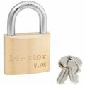 Master Lock Master Lock No 4140KA  3231 General Security Brass Solid Body Padlocks 4140KA-3231